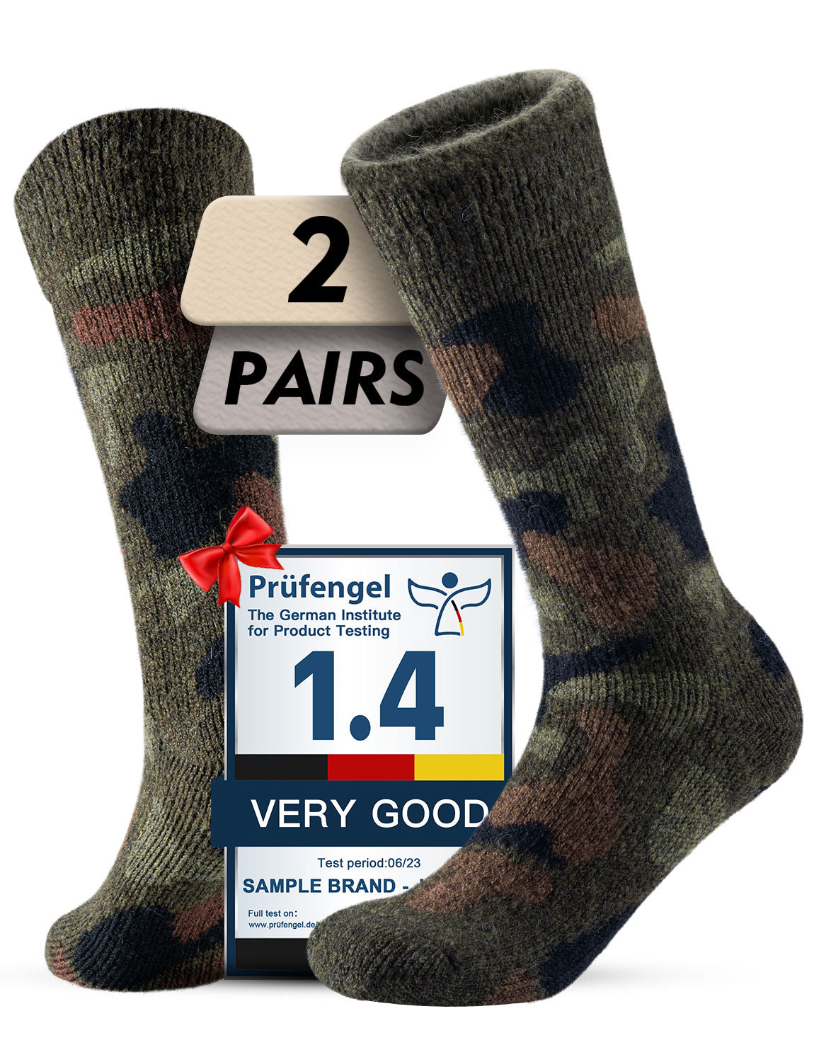 2nd Gen Baby AlpacaFushion™ Classic Boot Socks for Men